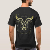 Taurus-teken T-shirt (Achterkant)