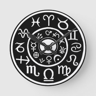 Taurus the Bull Celestial Zodiac Ronde Klok