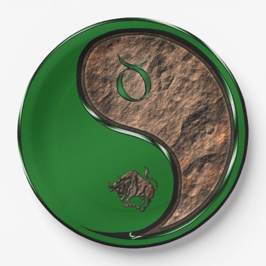 Taurus the Bull Papieren Bordje (Voorkant)