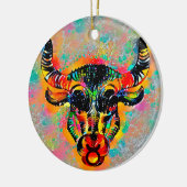 Taurus Tijuana Keramisch Ornament (Links)