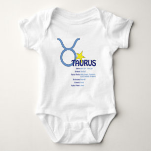 Taurus Traits Baby Romper