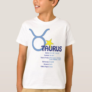 Taurus Traits Kinder T-Shirt
