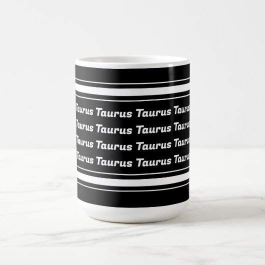 Taurus Vibes Café Mug (Centre)
