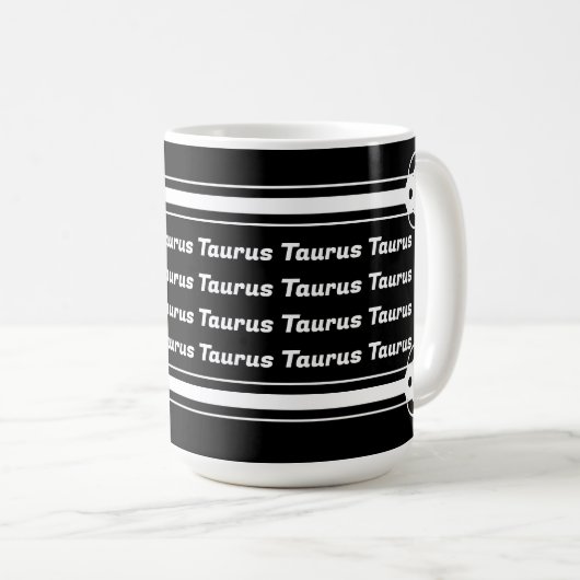 Taurus Vibes Café Mug (Devant droit)