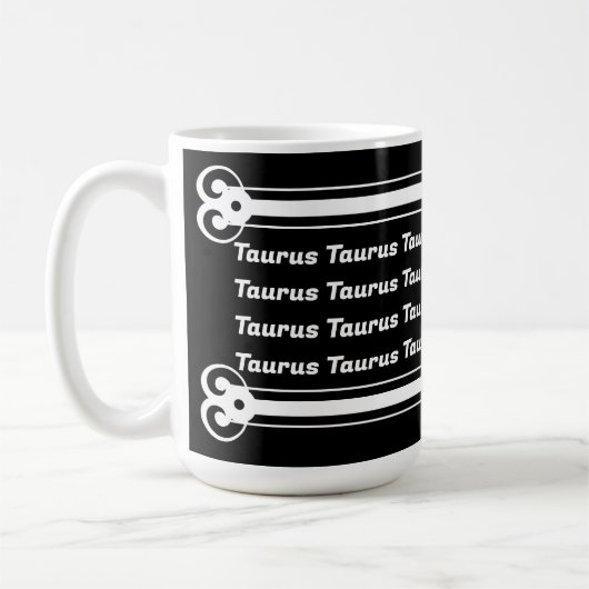 Taurus Vibes Café Mug (Gauche)