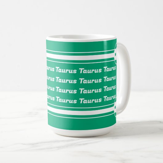 Taurus Vibes Café Mug (Devant droit)