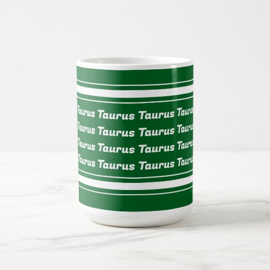 Taurus Vibes Café Mug (Centre)