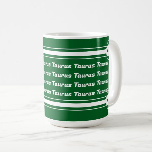 Taurus Vibes Café Mug (Devant droit)