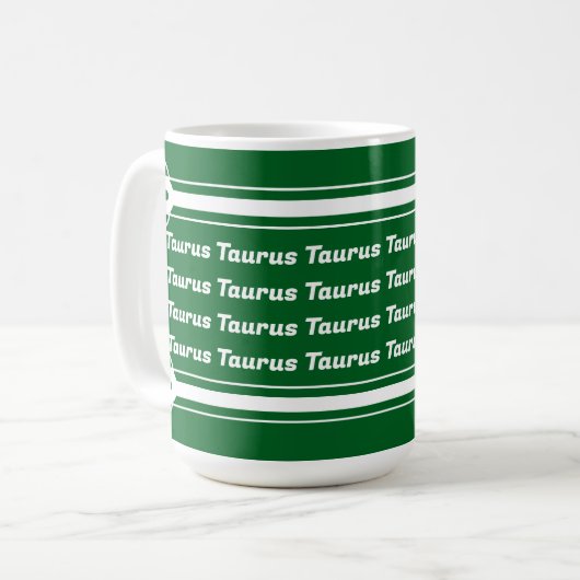 Taurus Vibes Café Mug (Devant gauche)
