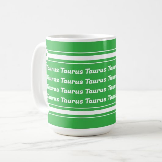 Taurus Vibes Café Mug (Devant gauche)