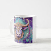 Taurus Vibes Zodiac Mug (Devant gauche)
