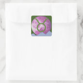 Taurus Vierkante Sticker (Tas)