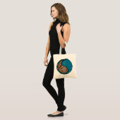 Taurus & Water Konijn Tote Bag (Voorkant (model))