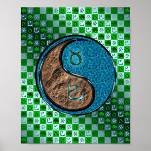 Taurus & Waterslang Poster