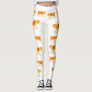 Taurus-Waterverf Leggings
