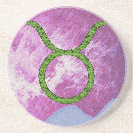 Taurus Zandsteen Onderzetter (Voorkant)