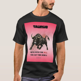 Taurus Zodiac Astrologie T-shirt homme