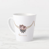 Taurus Zodiac Boho Café Mug (Angle gauche)