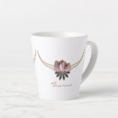 Taurus Zodiac Boho Coffee Mok (Rechterhoek)
