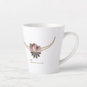 Taurus Zodiac Boho Coffee Mok (Rechts)