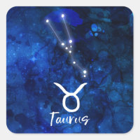 Taurus Zodiac Constellation Blauwe Melkweg Celesti