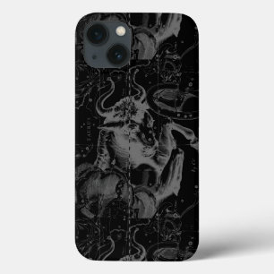 Taurus Zodiac Constellation Hevelius circa 1690 iPhone 13 Hoesje