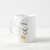 Taurus Zodiac Mug (Devant gauche)