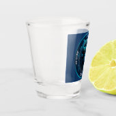 Taurus zodiac  shot glas (Links)