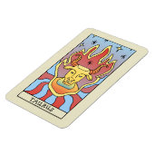 Taurus Zodiac Sign Abstract Art  Magneet (Linkerzijde)