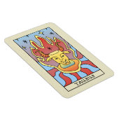 Taurus Zodiac Sign Abstract Art  Magneet (Rechterzijde)