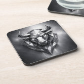 taurus zodiac sign bier onderzetter (Linkerzijde)