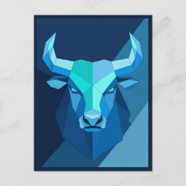 Taurus Zodiac Sign Briefkaart