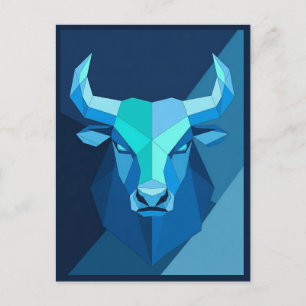 Taurus Zodiac Sign Briefkaart
