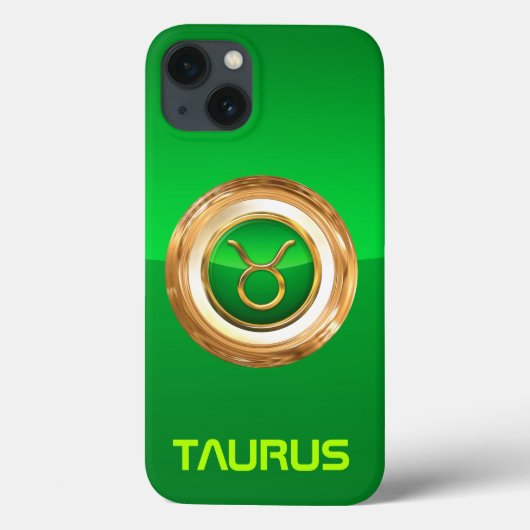 Taurus Zodiac Sign Case-Mate iPhone Case (Achterkant)