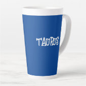 TAURUS ZODIAC SIGN COFFEE Latte Mug (Angle droit)