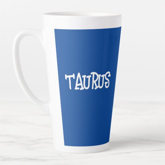 TAURUS ZODIAC SIGN COFFEE Latte Mug Mok (Links)