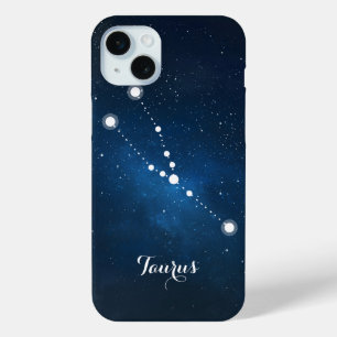 Taurus Zodiac Sign Constellation iPhone 15 Mini Hoesje