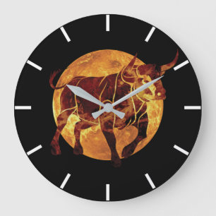 Taurus Zodiac Sign Grote Klok