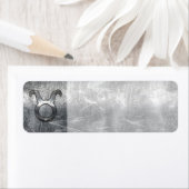 Taurus Zodiac Sign in Grunge Distress Style Etiket (Insitu)