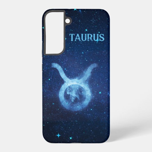 Taurus Zodiac Sign Samsung Galaxy Hoesje (Achterkant)