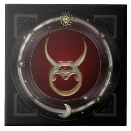 Taurus Zodiac Sign Tegeltje