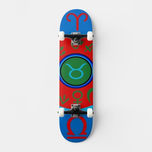 Taurus Zodiac Skateboard (Recto)