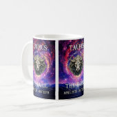 Taurus Zodiac Star Sign Mug (Devant gauche)