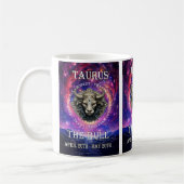 Taurus Zodiac Star Sign Mug (Gauche)