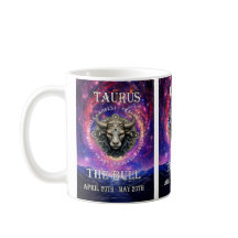 Taurus Zodiac Star Sign Mug