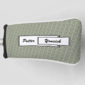 Taurus Zodiac Symbol Element van Kenneth Yoncich Golfheadcover (Voorkant)