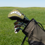 Taurus Zodiac Symbol Standard van Kenneth Yoncich Golfheadcover (Insitu)