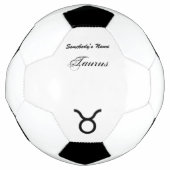 Taurus Zodiac Symbol Standard van Kenneth Yoncich Voetbal (Voorkant)