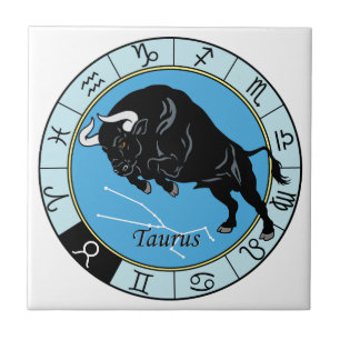 taurus zodiac tegeltje