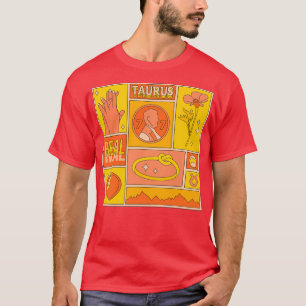 Taurus Zoodiale symptomen T-shirt